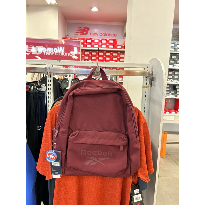 Tas ransel/ backpack reebok sale 70% maroon ori sport station