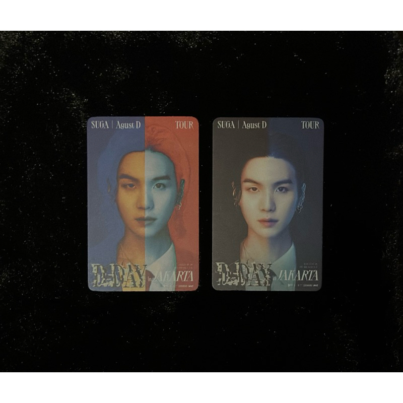 [Ready stock indo] SUGA AGUST D D-DAY DDAY TOUR IN JAKARTA LANDYARD WRISTBAND WB GELANG PC VIP PHOTO