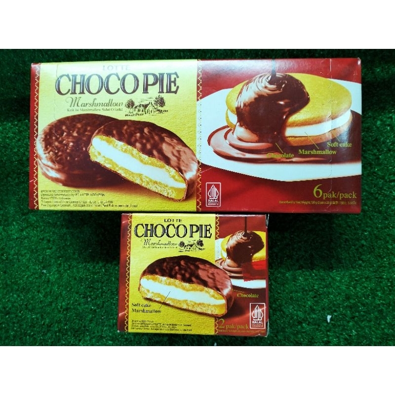 

Lotte HALAL Choco Pie Marshmallow Lokal