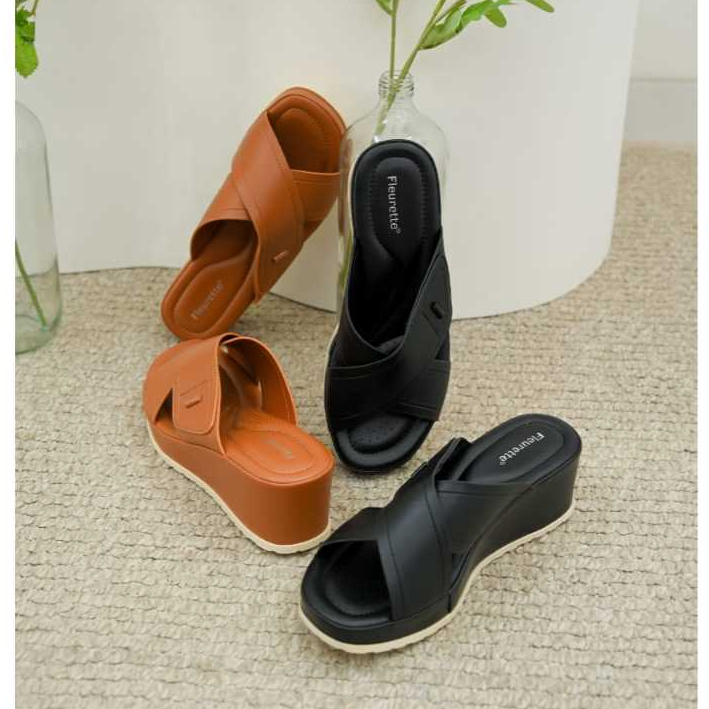 Fleurette| Sepatu Sendal Wanita |HARUKA