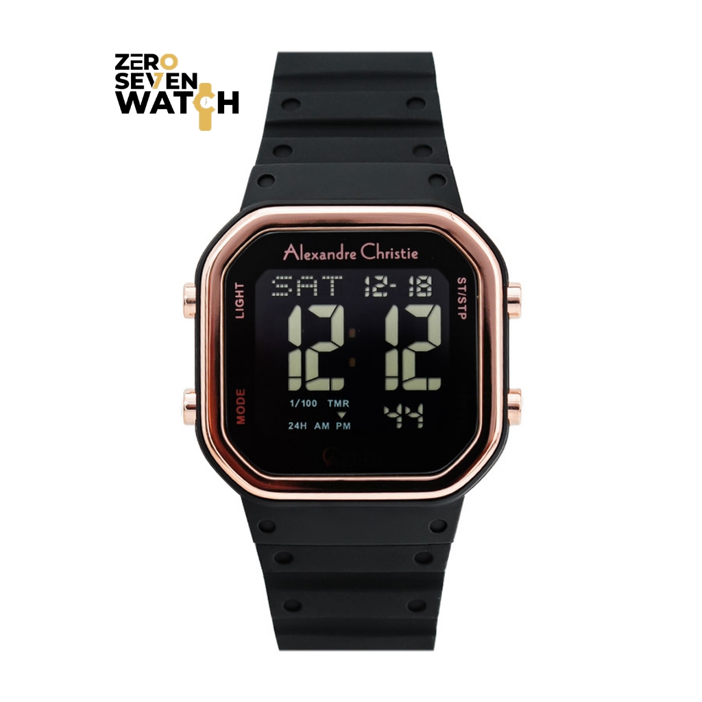 Jam Tangan Wanita Alexandre Christie AC 9347 AC9347 Original Rubber