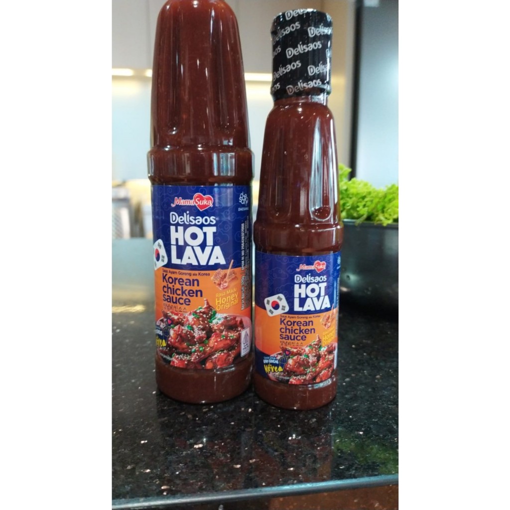 

mama suka delisaos hot lava korean chicken honey original 320gr