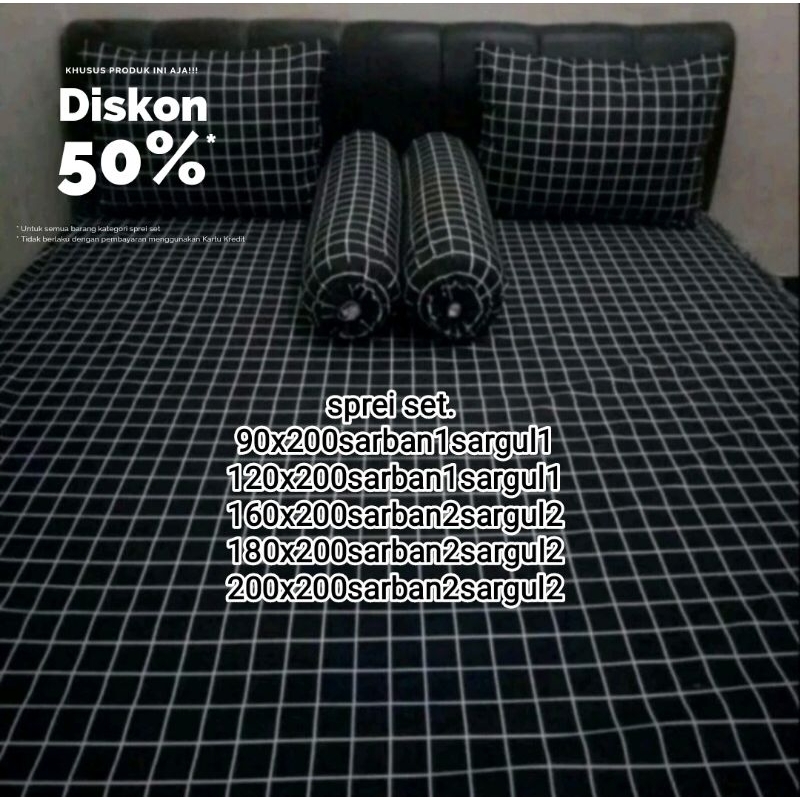 (SPREI KOTAK SET TERMURAH) SPREI KOTAK SET MURAH/SPREI KOTAK SET KEKINIAN/SPREI KOTAK SET AESTHETIC