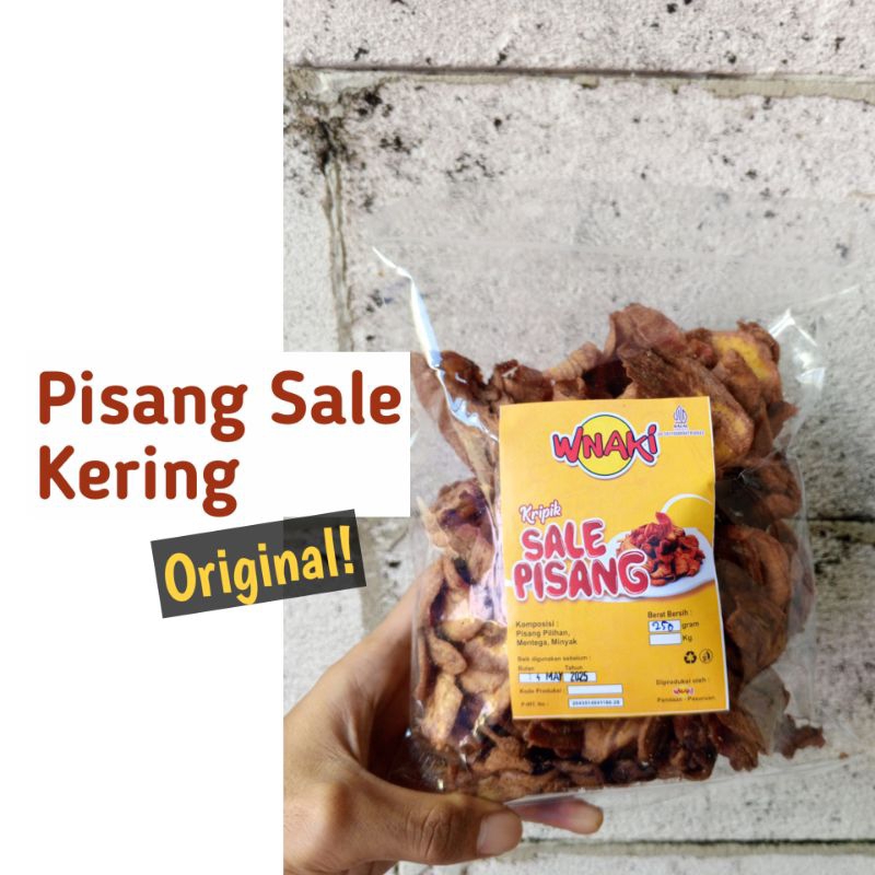 

Pisang sale kering 250g gurih enak berkualitas