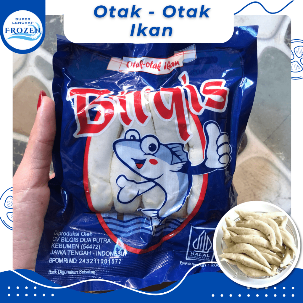 

Otak Otak Ikan Tenggiri / Otak Otak Bilqis 200gram