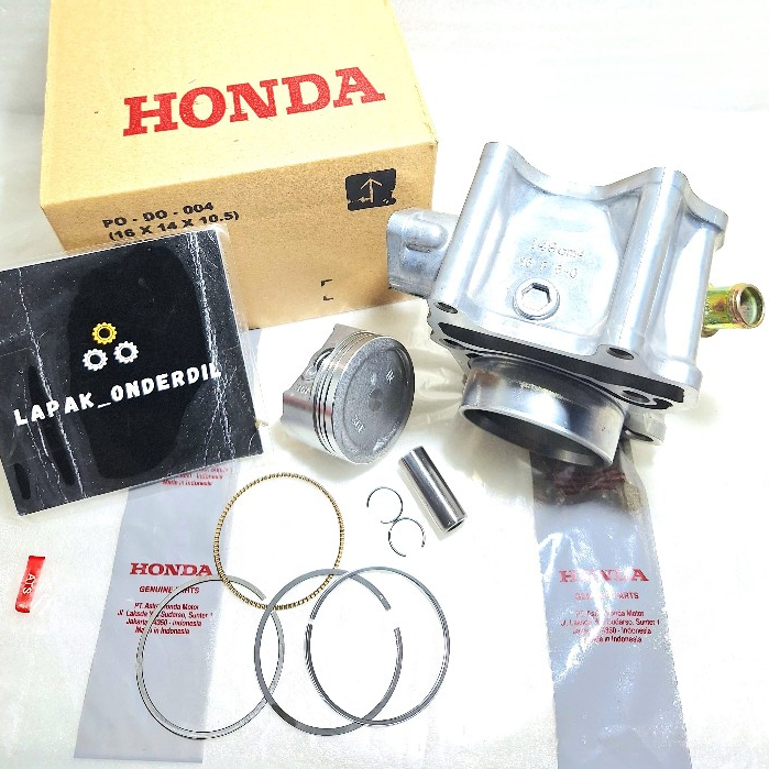 BLOK CYLINDER BLOCK SEHER PISTON RING PISTON SET KOMPLIT K59 HONDA VARIO 150 VARIO 150 LED VARIO 150