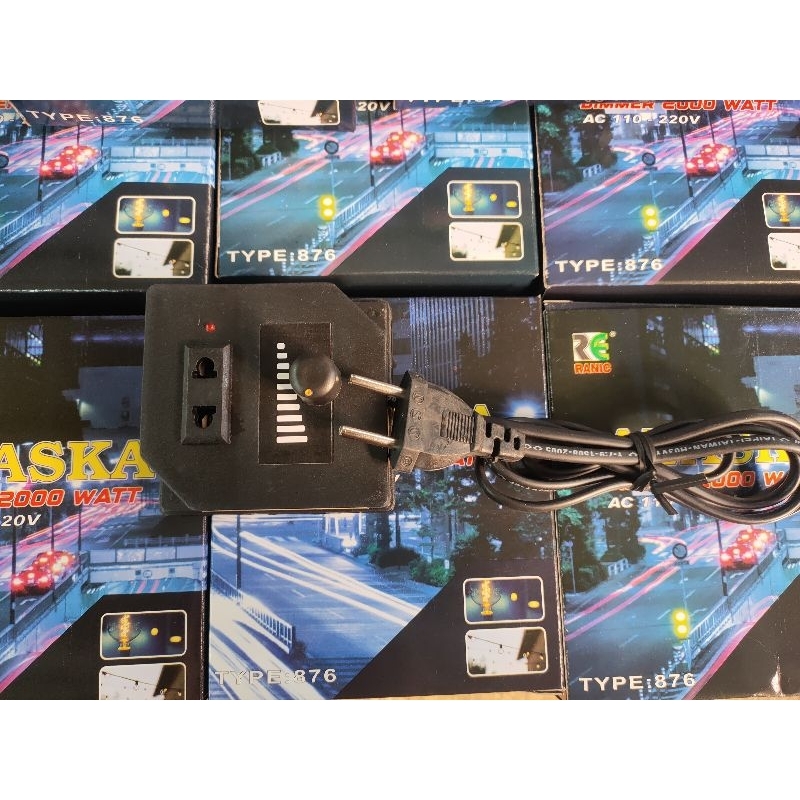 Dimmer 2000 Watt Pengatur Kecepatan Gerinda Dinamo