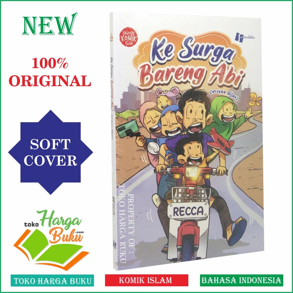 Foto Ke Surga Bareng Abi Insyaa Allah Komik Anak Kesurga Bareng Ayah Aby Umi Komik Bergambar Full Color Penerbit Salsabila