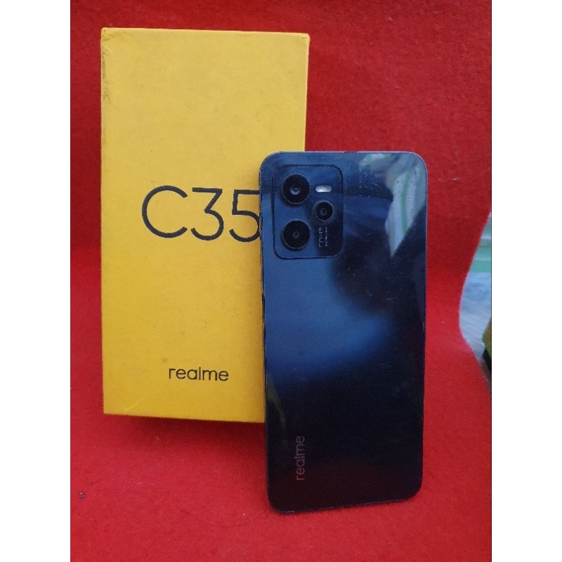 HP SECOND REALME C35 RAM 4/64