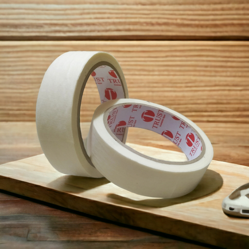 

Lakban Kertas 1inch TRUST Masking Tape 24mm x 15m