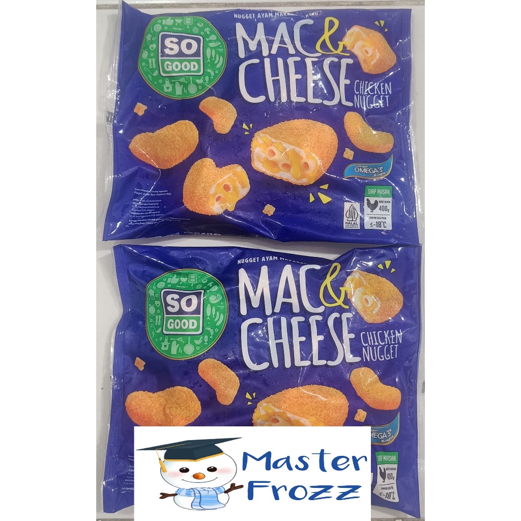 

So Good MAC & Cheese Chicken Nugget | Nugget Makarani Keju 400g