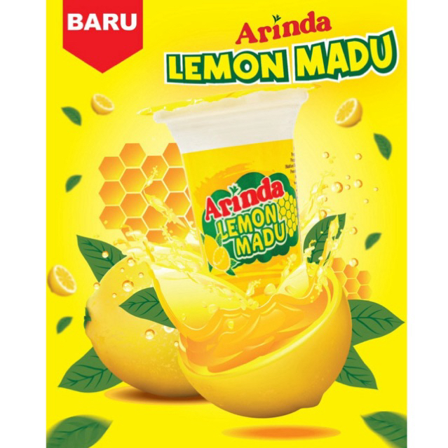 

Arinda Lemon Madu 160ml x 24 cup