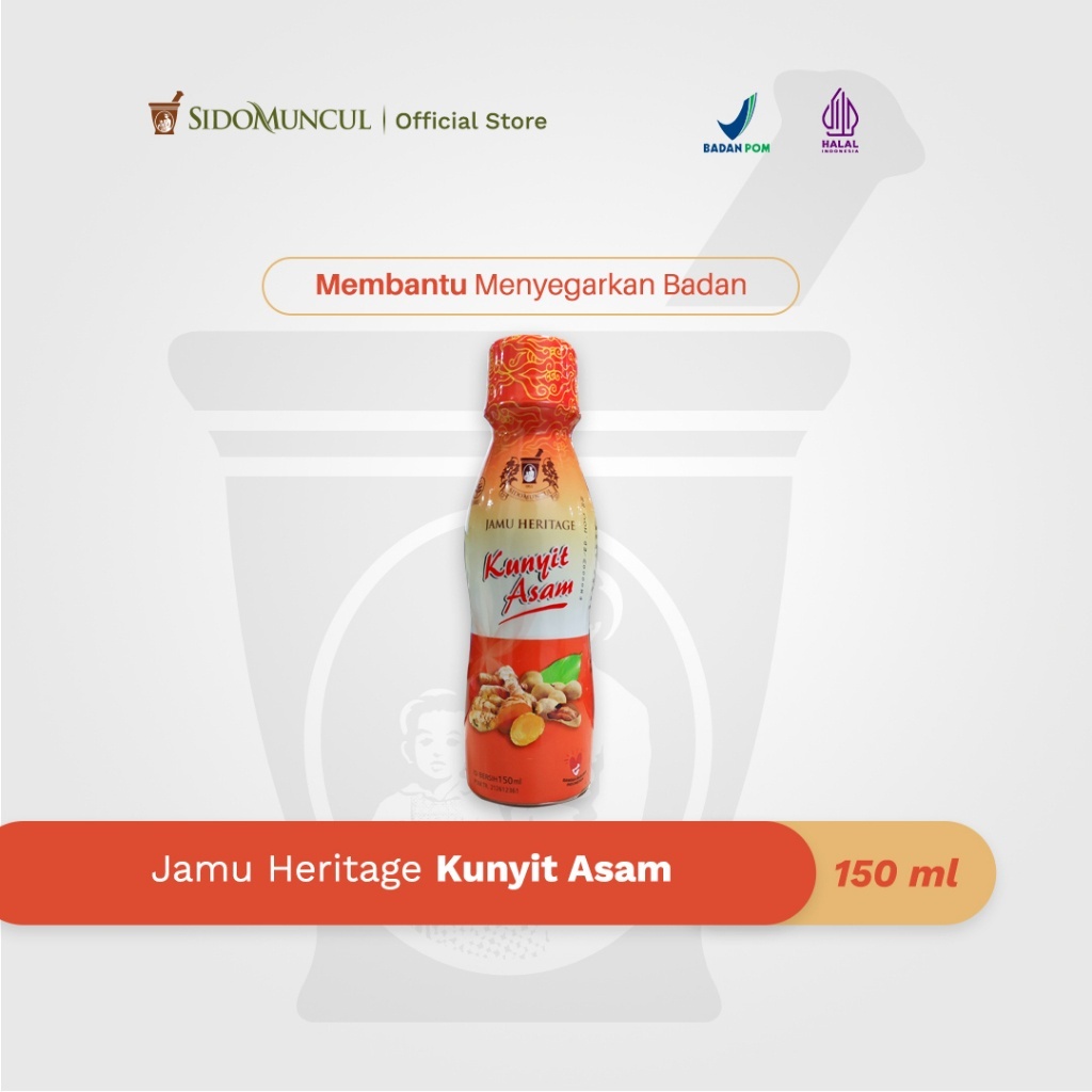 

Jamu Heritage Kunyit Asam 150ml