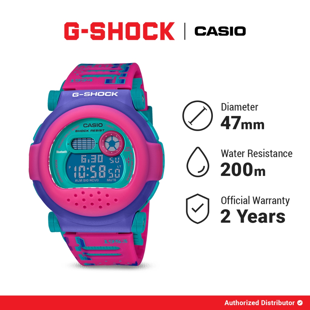 [READY INSTANT] G-Shock G-B001RG-4DR Jam Tangan Pria Original