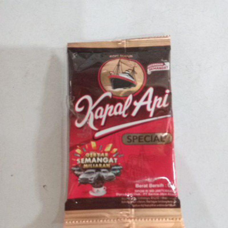 

kapal api special bungkus merah hitam