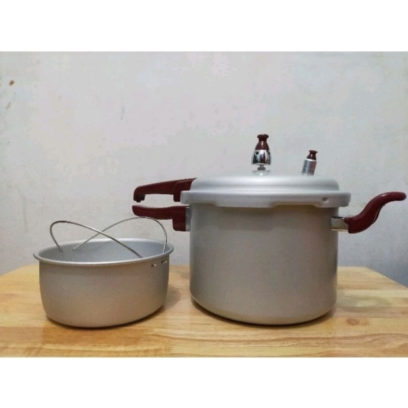 PANCI PRESTO MAXIM 4 LITER panci kukusan panci kukus panci pelunak tulang panci pelembut daging