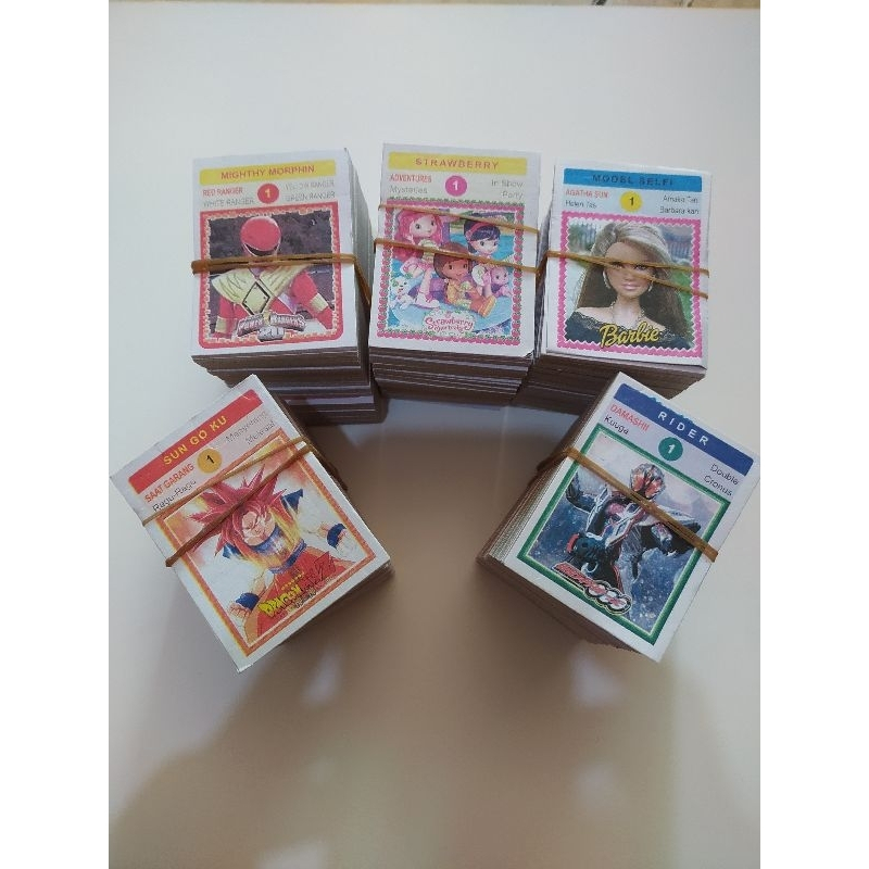 ✔️READY KARTU PERMAINAN ANAK / KARTU KWARTET MAINAN JADUL / ISI 320 KARTU KWARTET