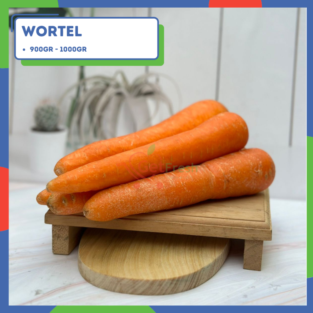 

Wortel Berastagi Pack 900gr - 1000gr