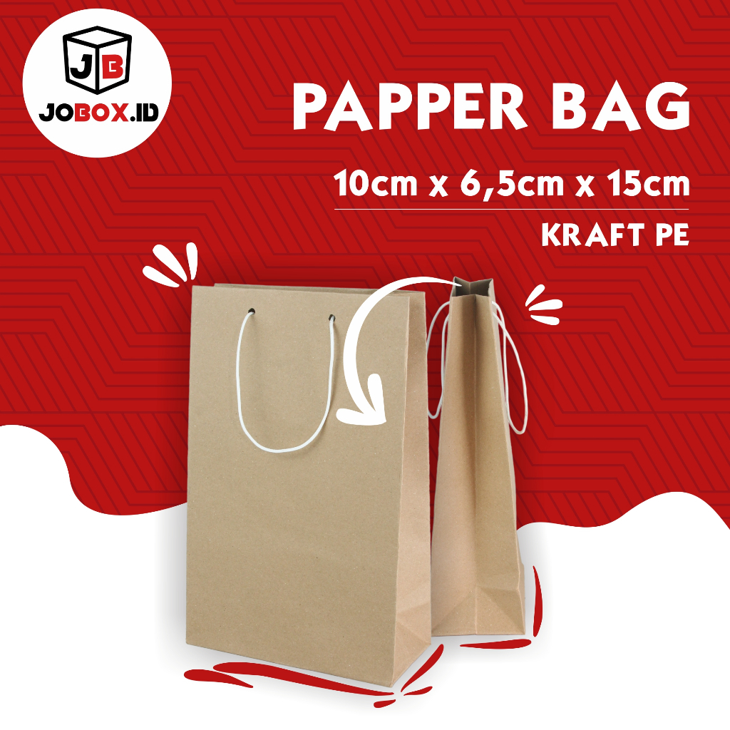 

Paper bag 10x15 / Paper bag / Paper bag Polos / Paper bag polos Coklat / Paper Bag Buket / Paper Bag buket custom / Paper bag gift / Tas buket / Tas Coklat Polos / paper bag tebal / paper bag kado