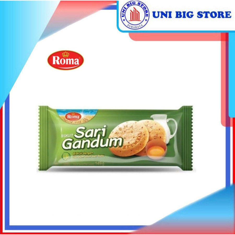 

Roma Sari Gandum Biskuit Susu 149 gr Biscuit