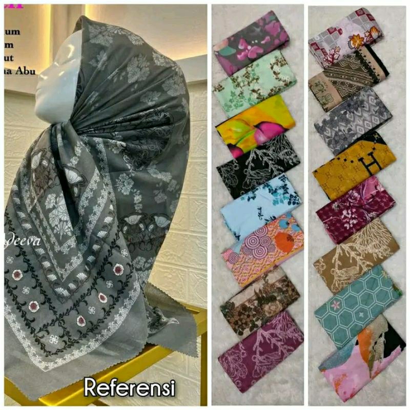 SEGIEMPAT VOAL MOTIF//SEGIEMPAT MOTIF ACAK//SEGIEMPAT MOTF BY FATRIANA HIJAB