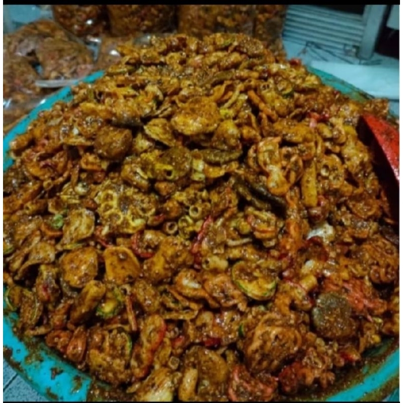

seblak kering bumbu kacang varian campur 250gr