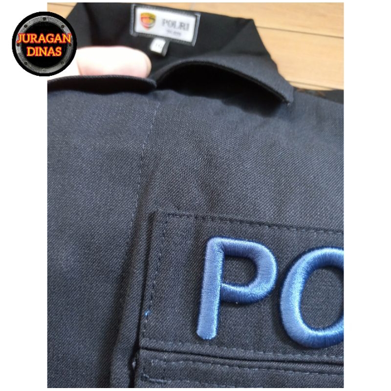 2024 Baju PDL Hitam Brimob Tactical Original Asli Jatah POLRI pembagian terbaru