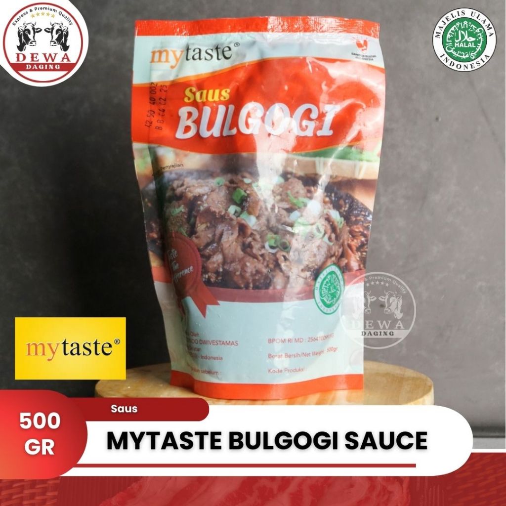 

MyTaste Bulgogi Sauce | Saus Bulgogi - 500 gram