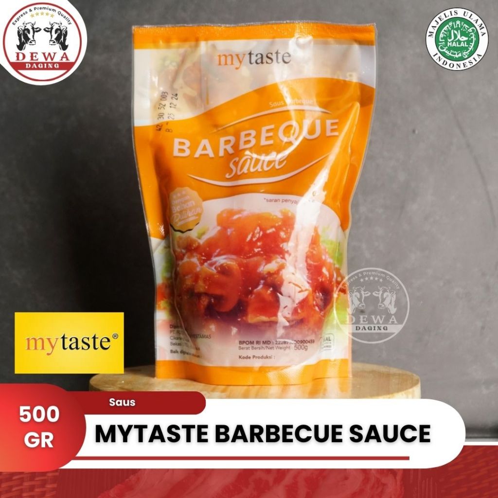 

MyTaste BBQ Sauce | Saus Barbeque - 500 gram