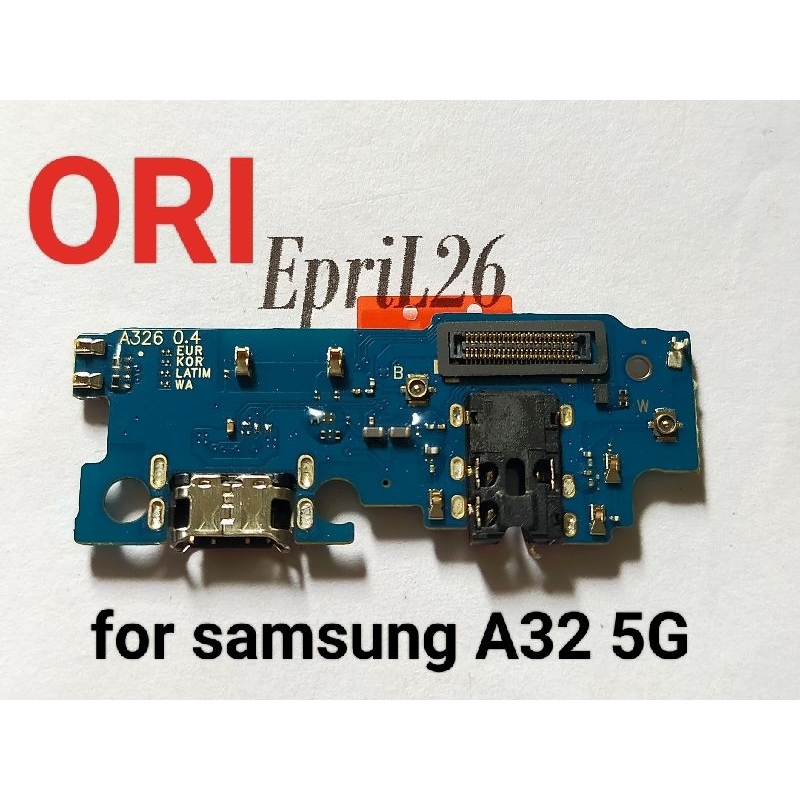 CONNECTOR CHARGER SAMSUNG GALAXY A32 5G ORI FULL IC PAPAN KONEKTOR CAS SAMSUNG GALAXY A32 5G ORIGINA