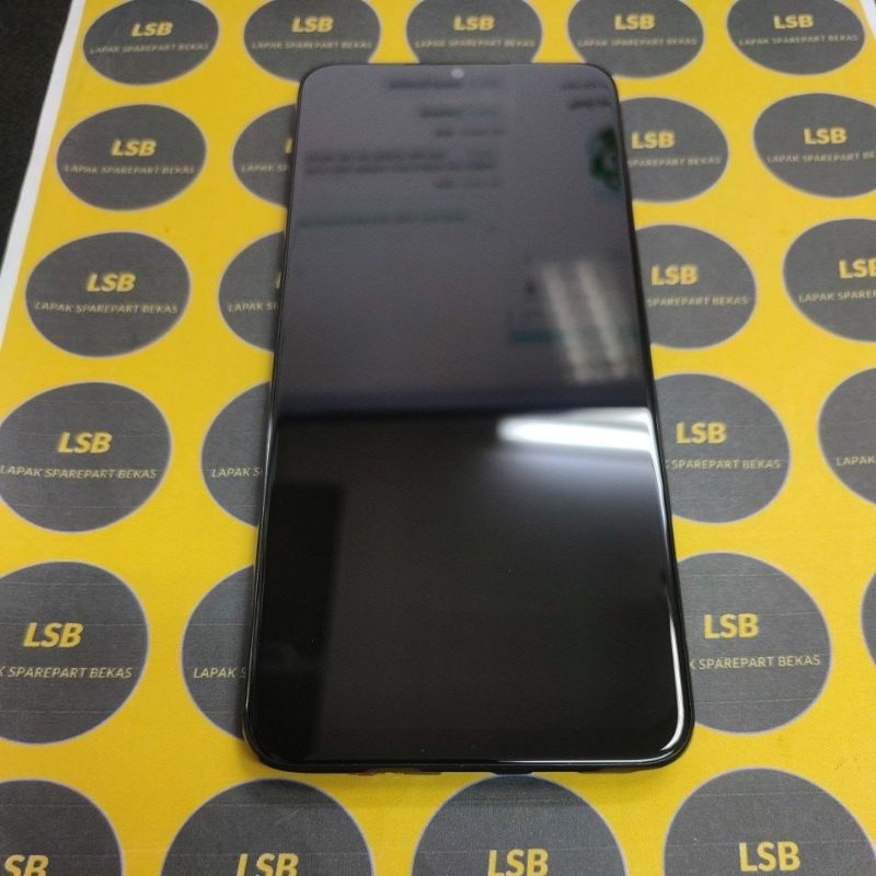 LCD FULLSET FRAME INFINIX HOT 10 PLAY X688B ORIGINAL BEKAS