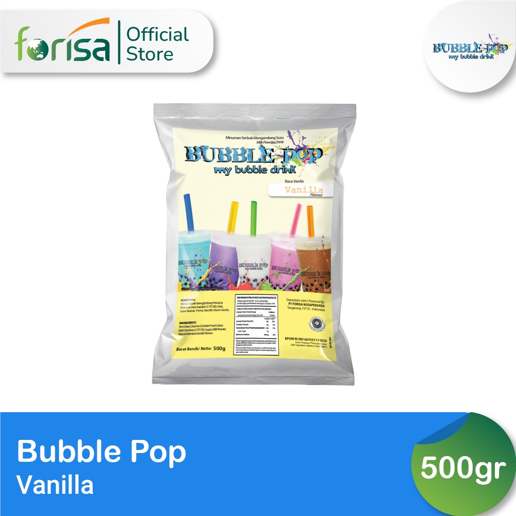 

Bubble Pop Vanilla 500 gr