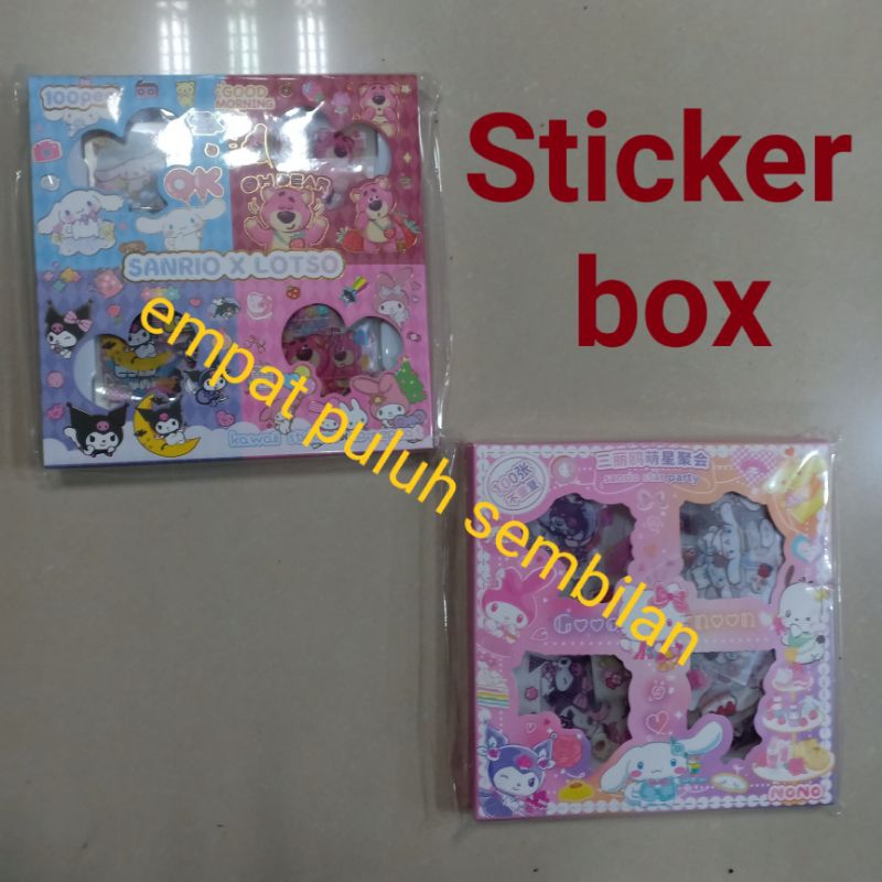 

sticker anak 100pcs / sticker viral kekinian / scrapbook sticker