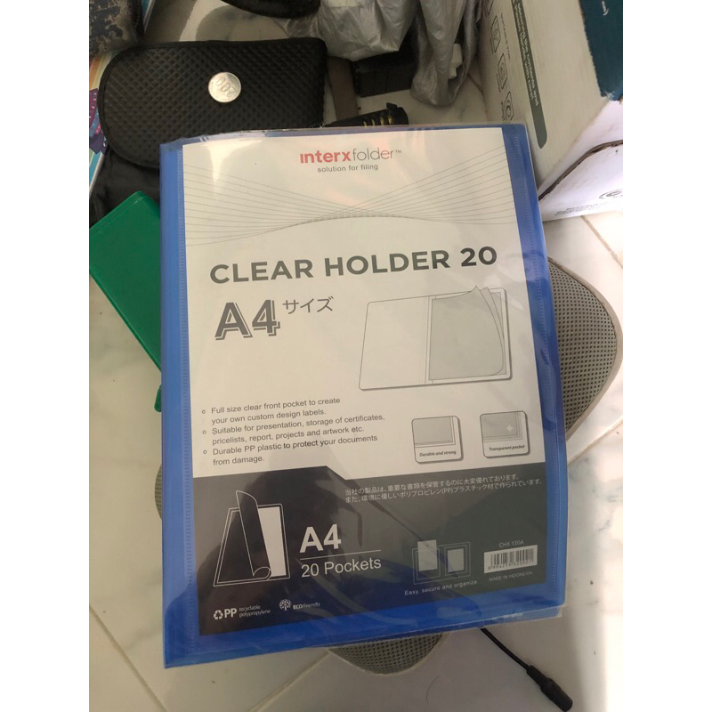 

InterXFolder Clear Holder 20 A4
