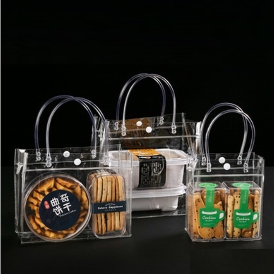 

GOODIE BAG ULTAH TAS MIKA PVC TRANSPARANT TAS HAMPERS ULTAH TAS SOUVENIR MIKA PVC TRANSPARAN GOODIE BAG ULANG TAHUN