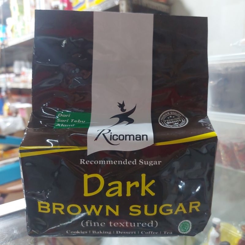 

ricoman dark brown sugar 1 kg