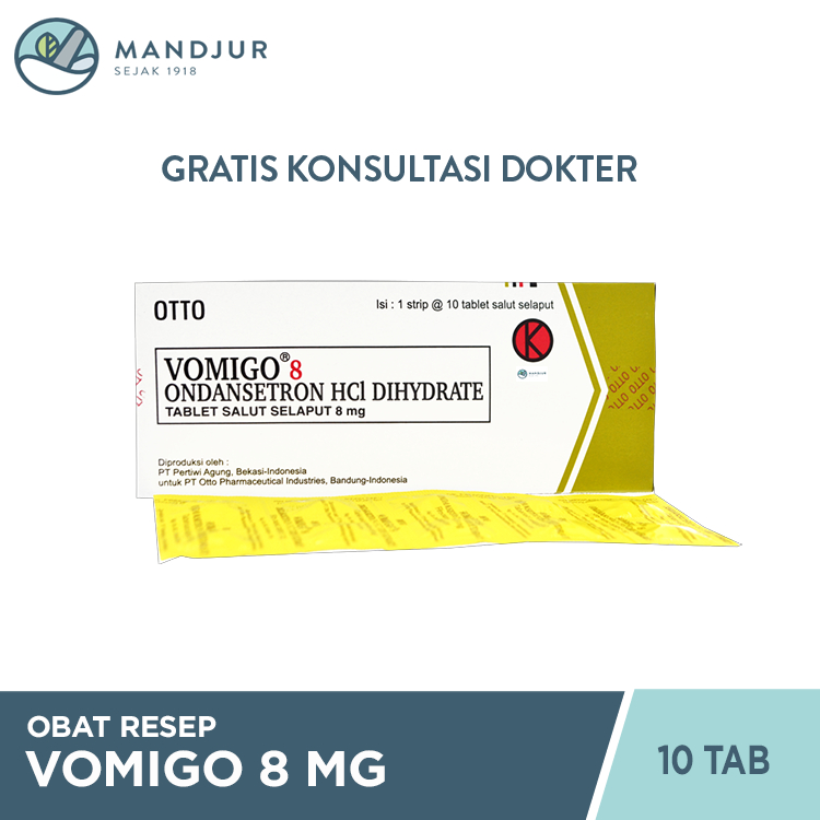 Vomigo 8 mg 10 Tablet