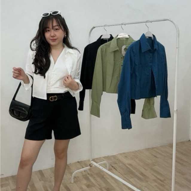 292457245-DOUBLE LAYER LONG SLEEVE SKIRT