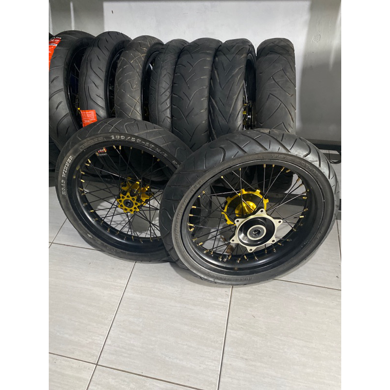 roda supermoto crf bekas