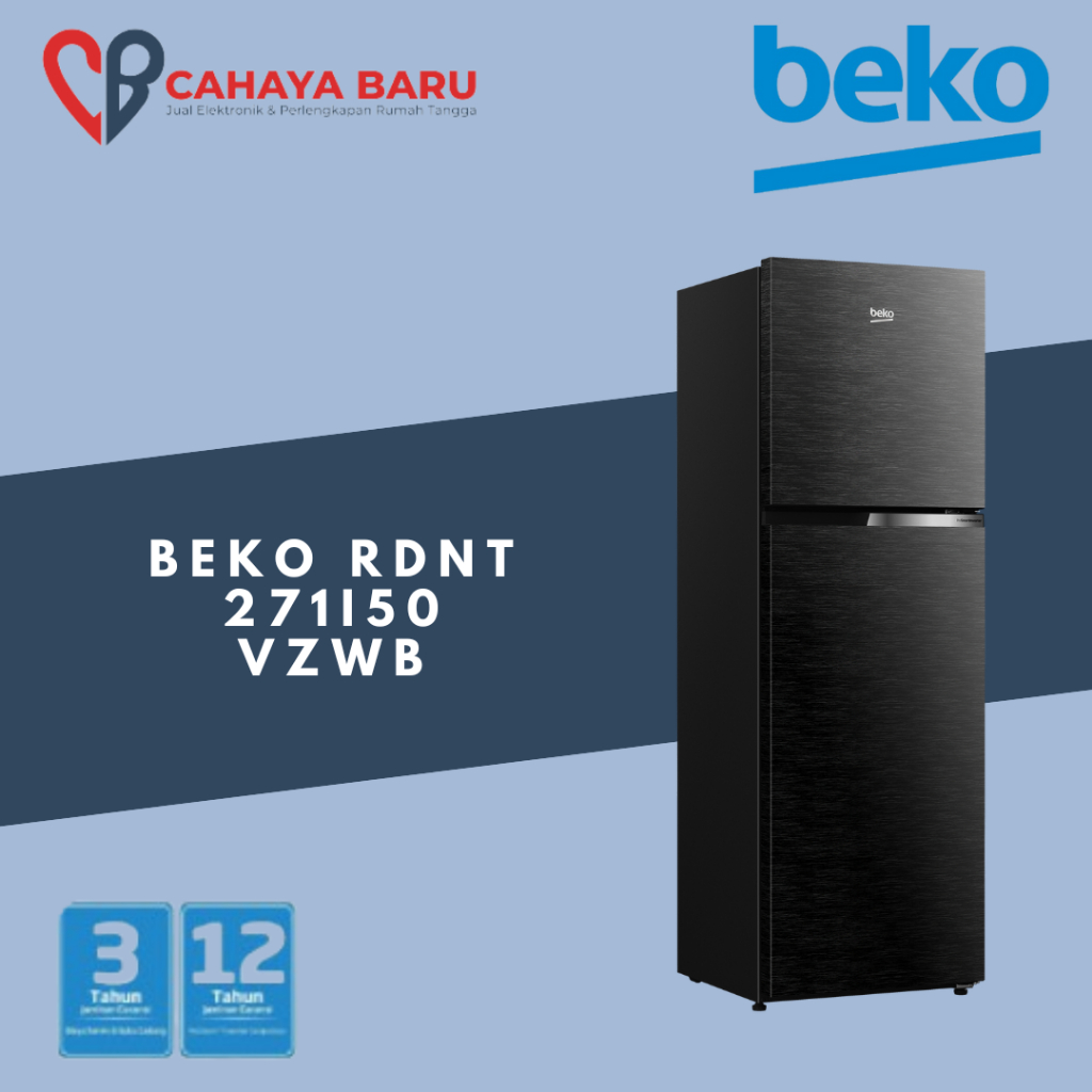 KULKAS BEKO RDNT 271I50 VZWB