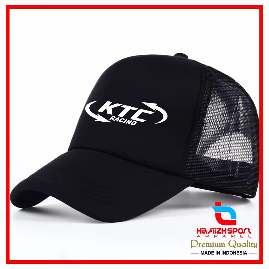 TOPI KTC RACING / TOPI JARING KTC / TOPI TRUCKER KTC PREMIUM