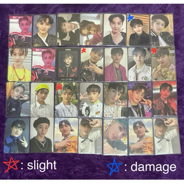 WTS AAB PC PHOTOCARD MARK NCT 127 DREAM U ALBUM & NON MERCH TC PP MUMO SG21 SG22 NCIT CINEMA THE CAS
