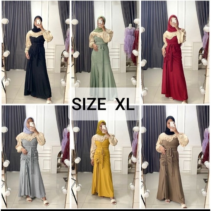 DRESS VENIA SHIMMER KNIT DUYUNG