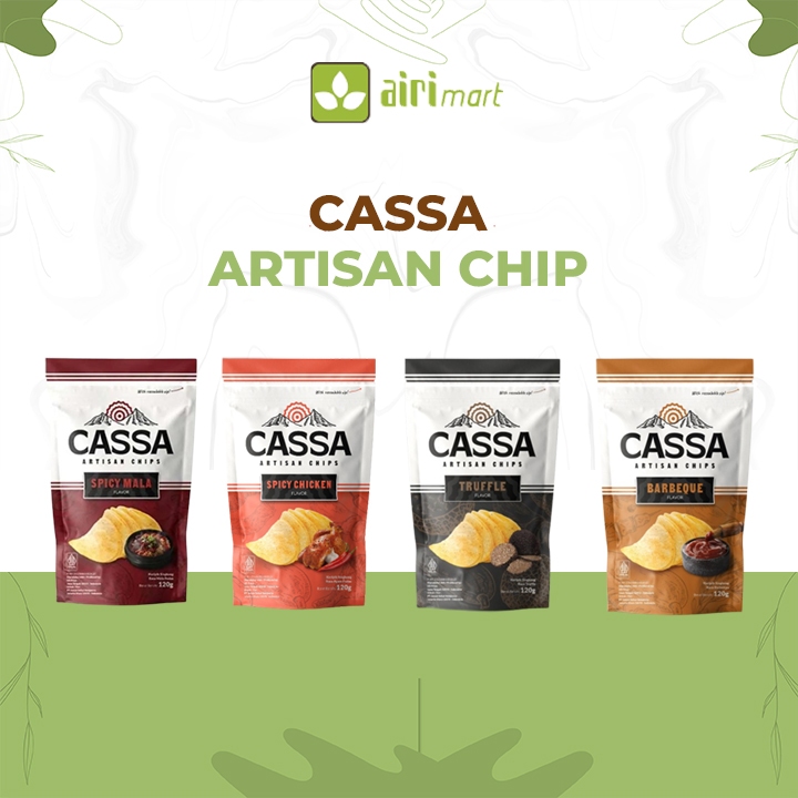 

Cassa chips keripik singkong artisan 120gr