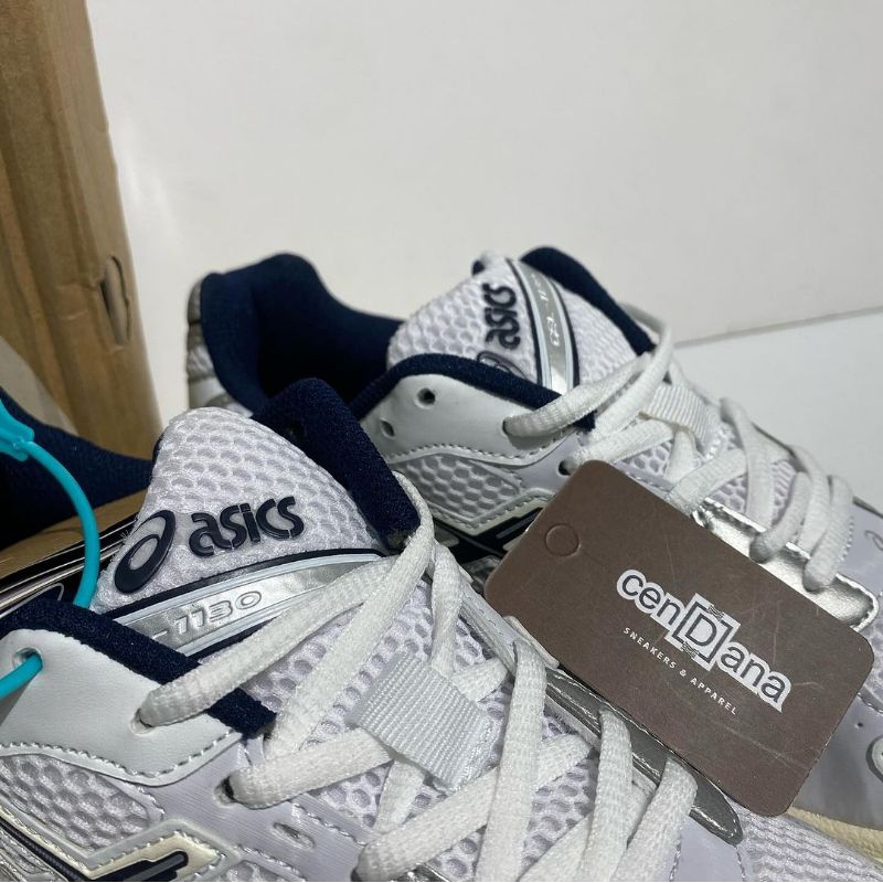 Sepatu Running Asics Gel-1130 White Midnight