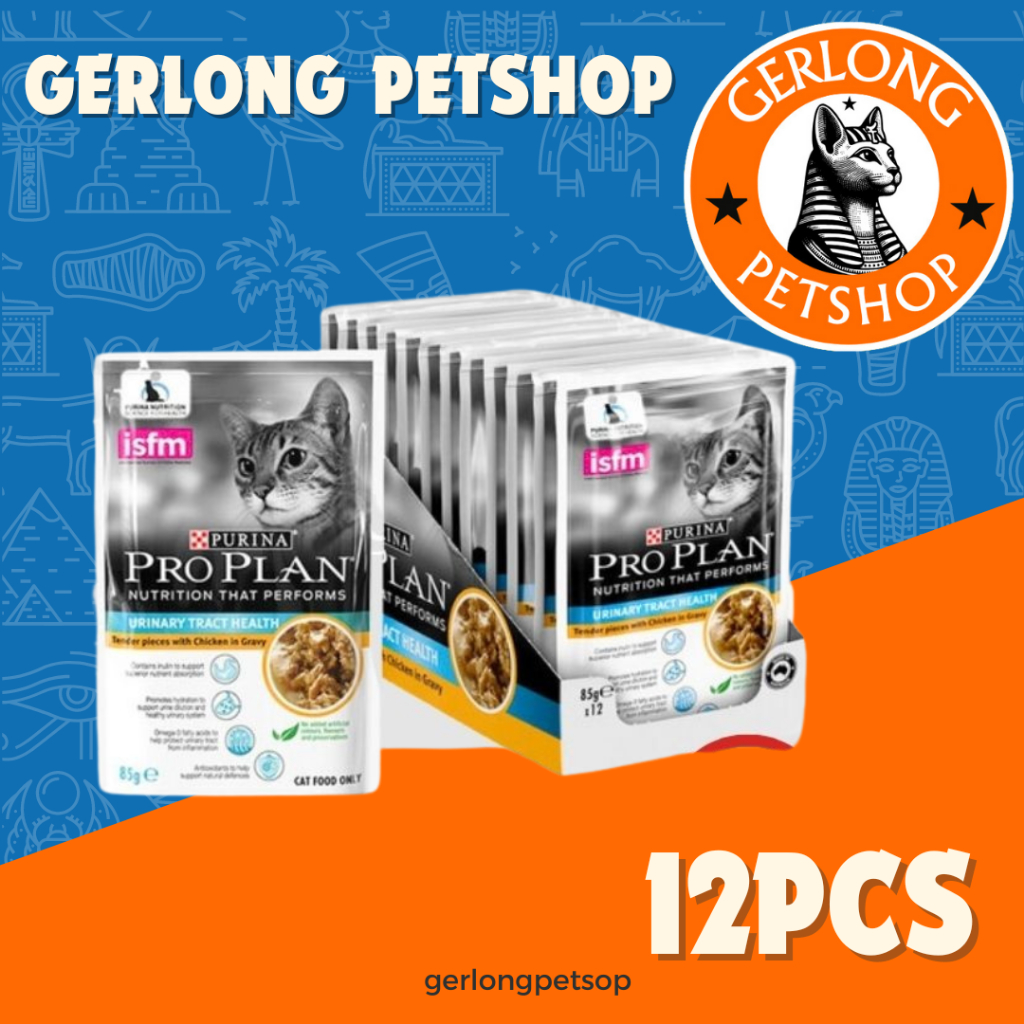 PRO PLAN PROPLAN Urinary Chicken Pouch 85gr x 12pcs / dus ISI 12