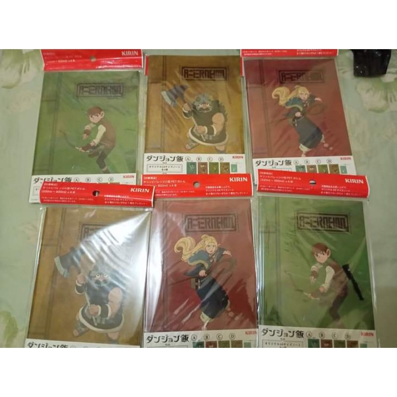 

Mini notebook dungeon meshi delicious in dungeon