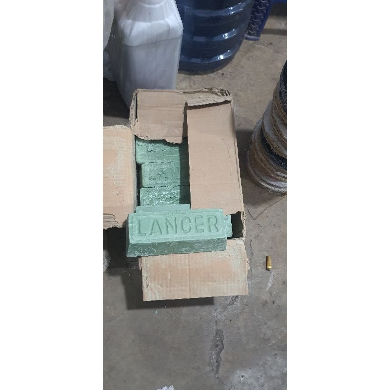 batu poles LANCER hijau 1000 gr