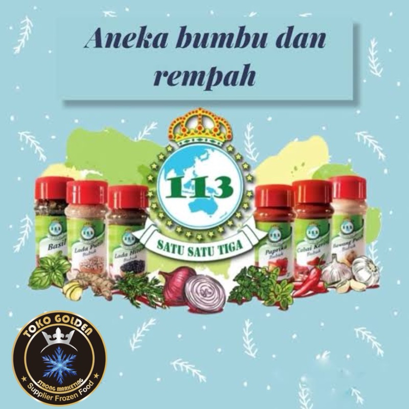 

113 Bumbu Masakan Rempah Instant
