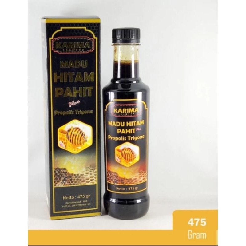 

Madu Hitam Pahit Trigona/Karima